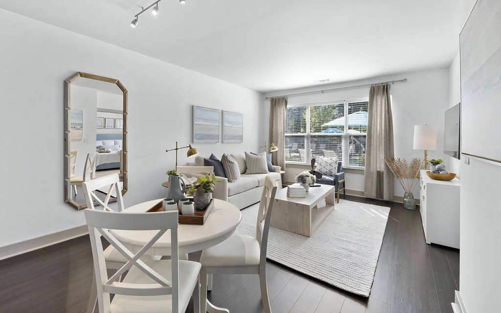 Connected Living and Dining Spaces