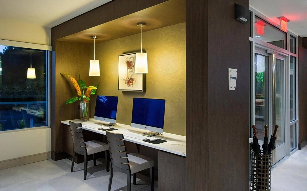 Business Center with Computers