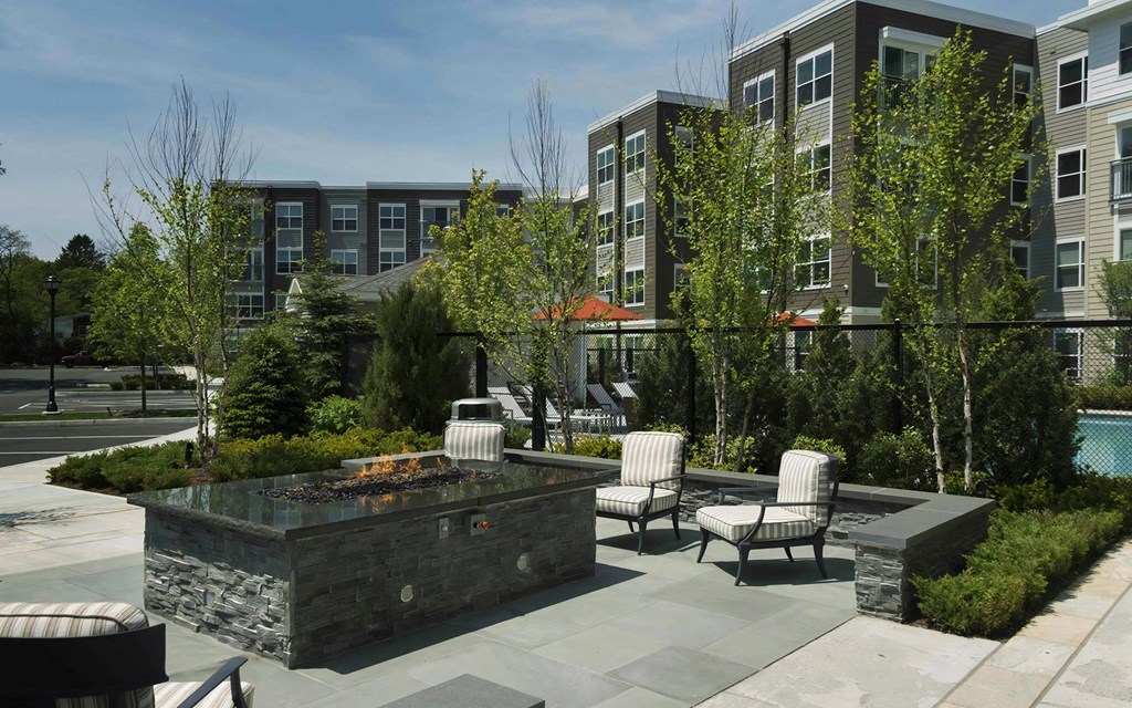 Fire Table with Seating