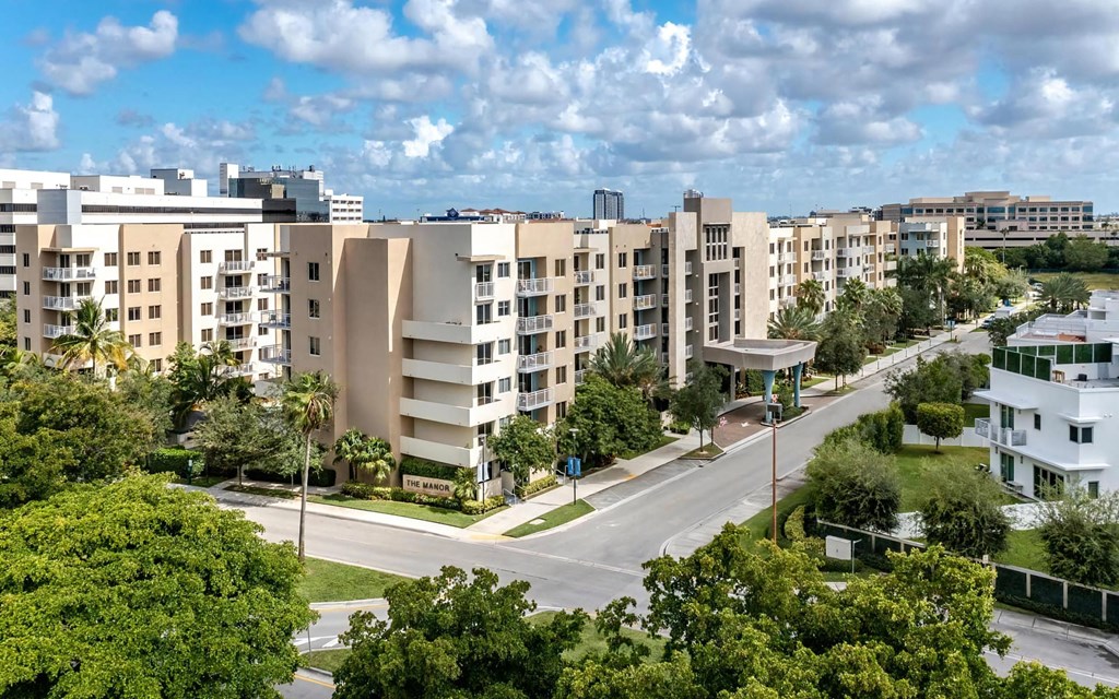 Exterior View of The Manor