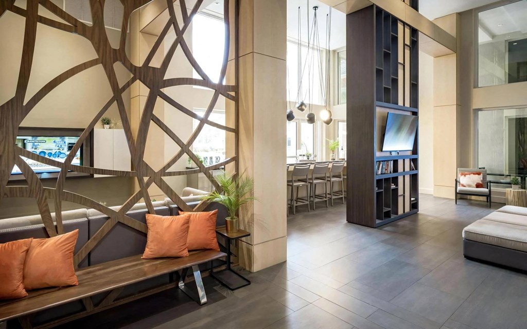 Lounge with Seating and TV