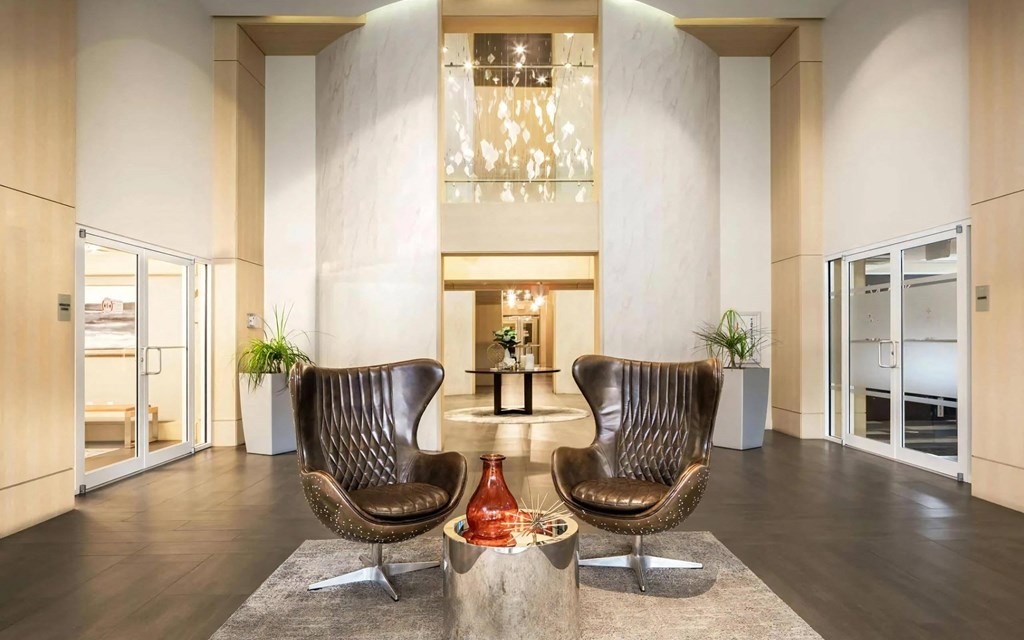 Office Lobby with Comfortable Seating