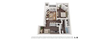 a floor plan of mesa verde apartments in austin texas