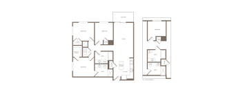 C01- Three Bedroom with Ensuite! Private Balcony/ Patio; Corner Location