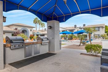 Poolside Gas Barbecues