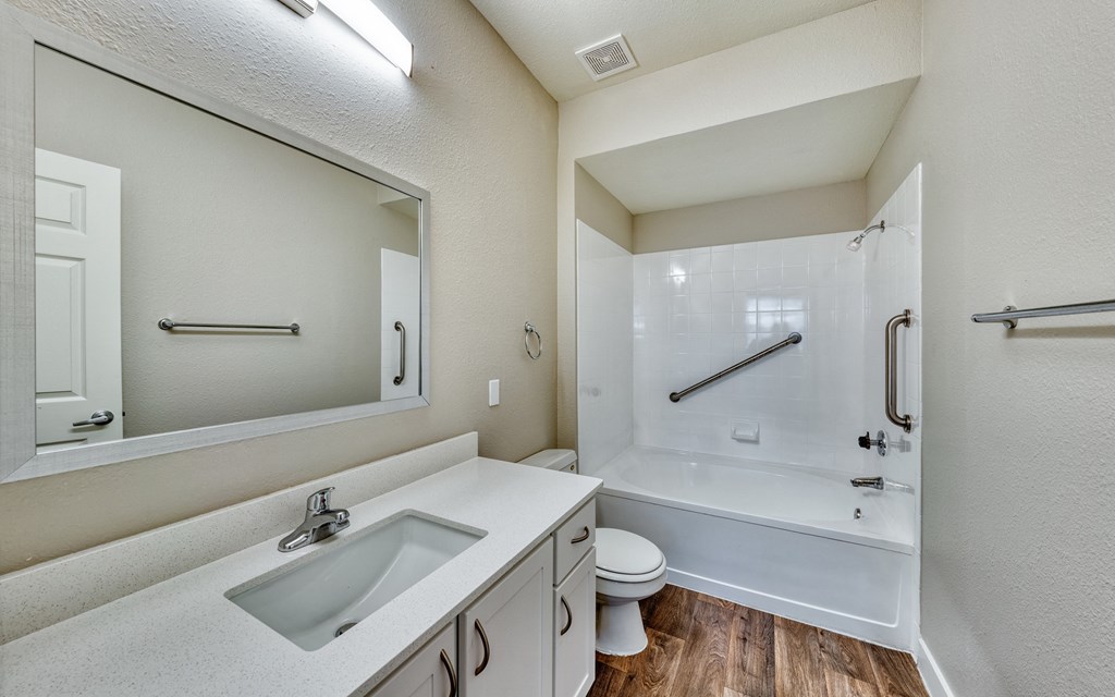 Mountainside Luxurious Bathrooms with Large Showers