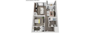 Gossamer ADA Floor Plan at Alta Wren, Cary