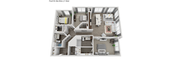 Metalmark LW ADA Floor Plan at Alta Wren, Cary, North Carolina