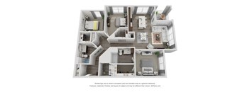 Metalmark Floor Plan at Alta Wren, Cary, 27519