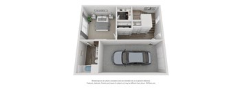 Palos Verdes Floor Plan at Alta Wren, Cary