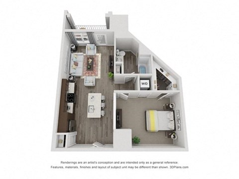 Ringlet Floor Plan at Alta Wren, North Carolina, 27519