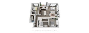 Swallowtail 2 Floor Plan at Alta Wren, Cary, North Carolina