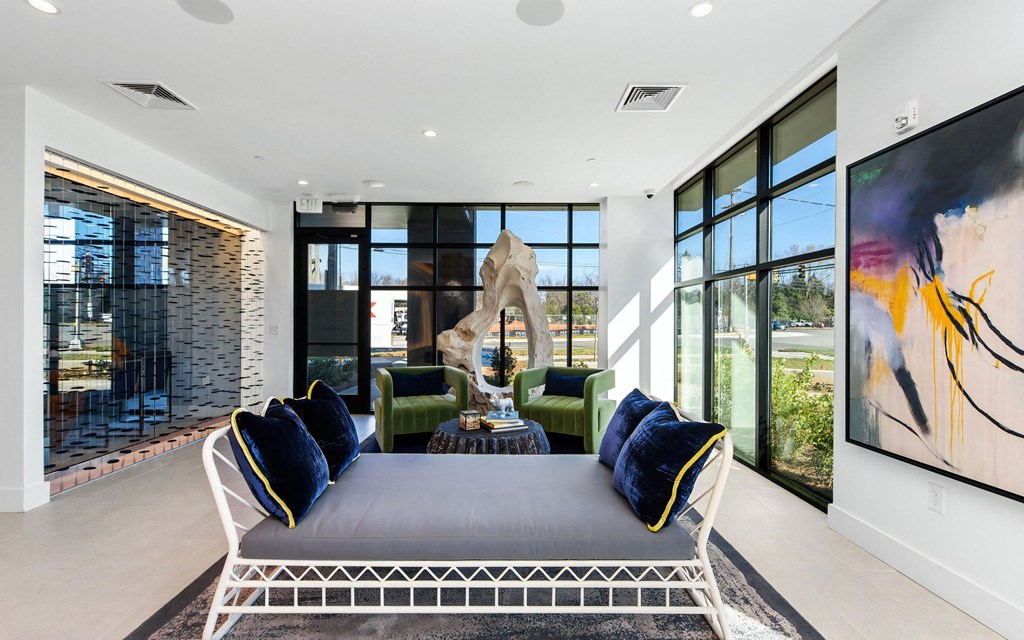 Relaxed Seating with Large Windows