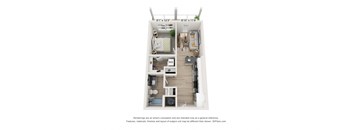 bedroom floor plan  townhouse apartments for rent in the greens at