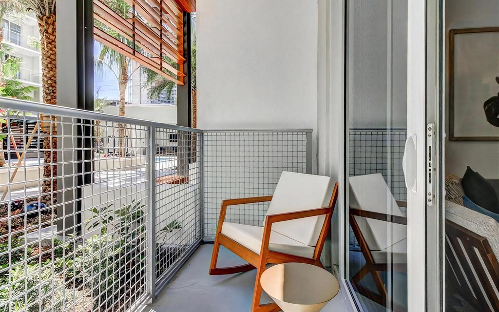 Private Patio With Units