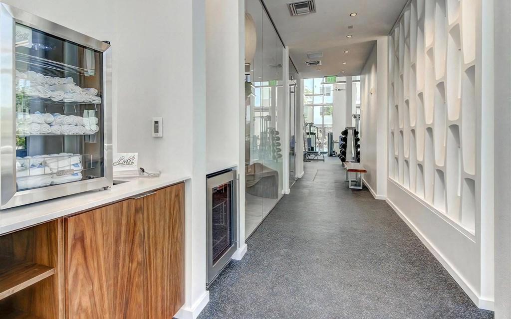 Towels Included in Fitness Studio