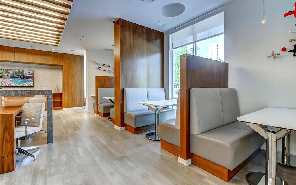 Varied Seating In Community Lounge