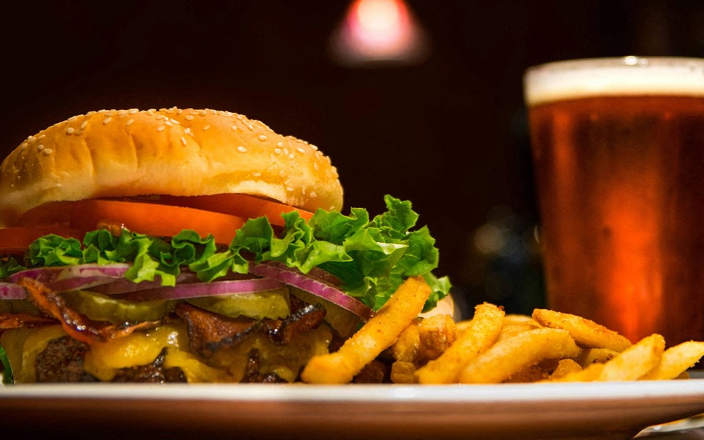 Enjoy Comfort Food and Drinks Steps from Pike Motorworks