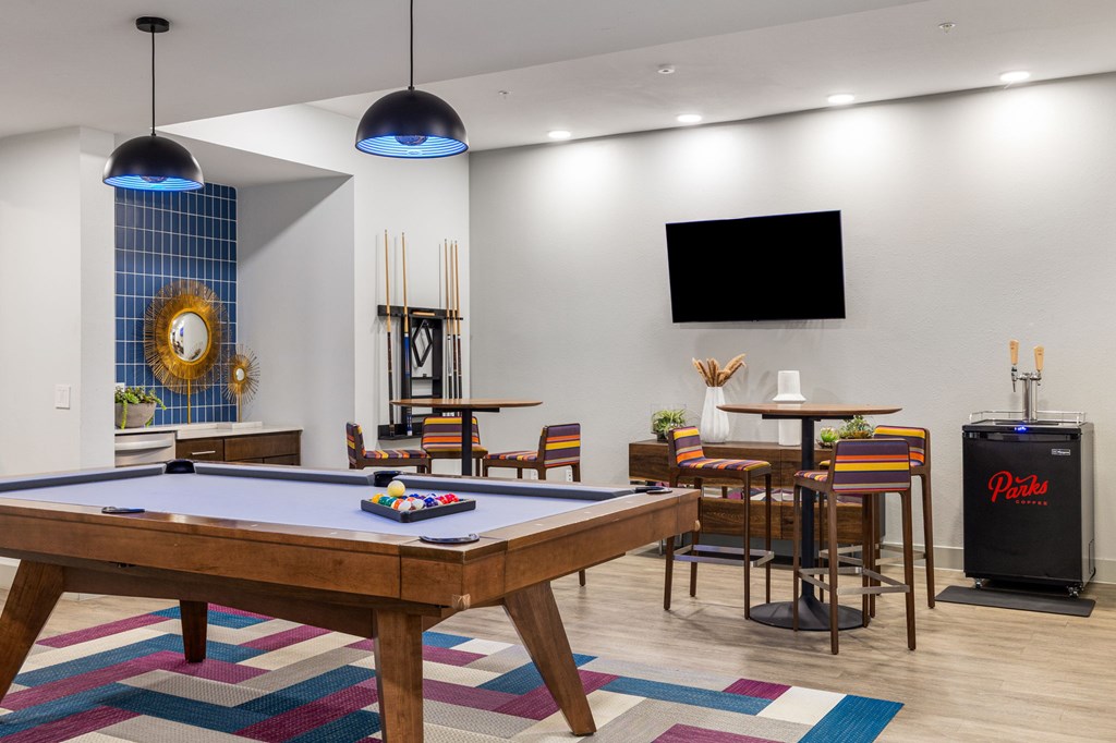 Rhythm Billiards Lounge with Cold Brew on Tap