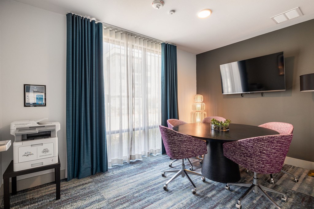 Rhythm Business Center with TV and Printing