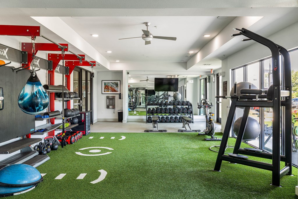 Rhythm State-of-the-art Fitness Center with Free Weights and Cardio Machines