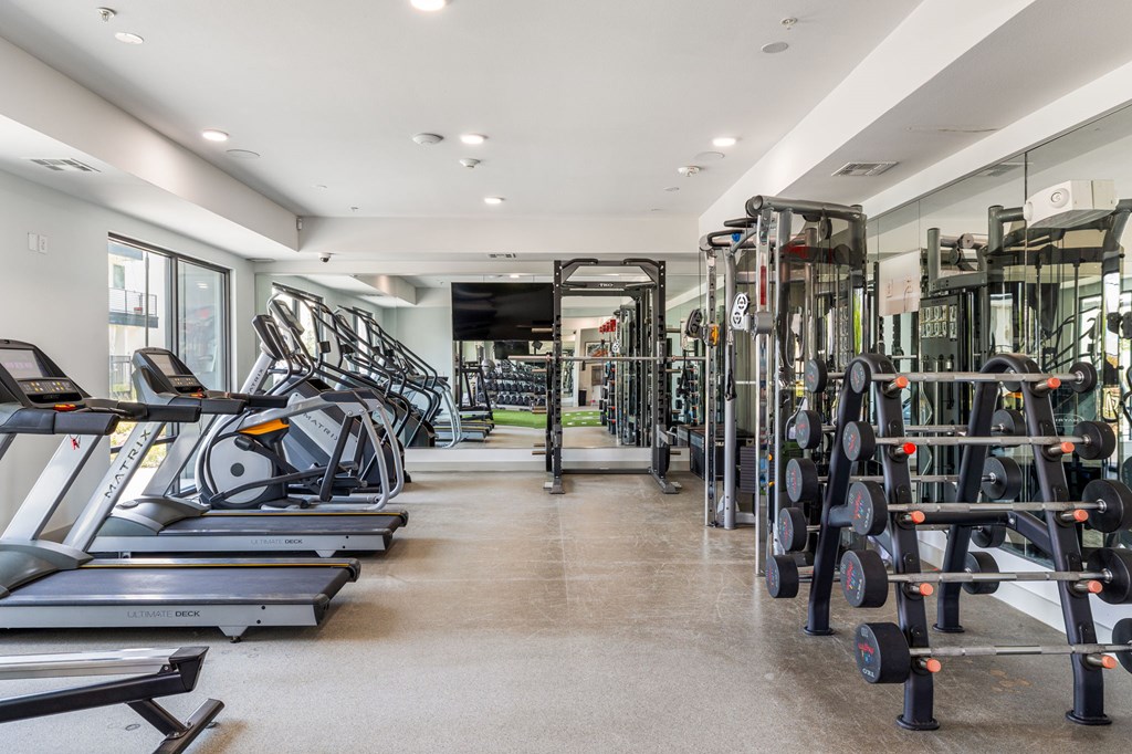 Rhythm State-of-the-art Fitness Center with Free Weights and Cardio Machines