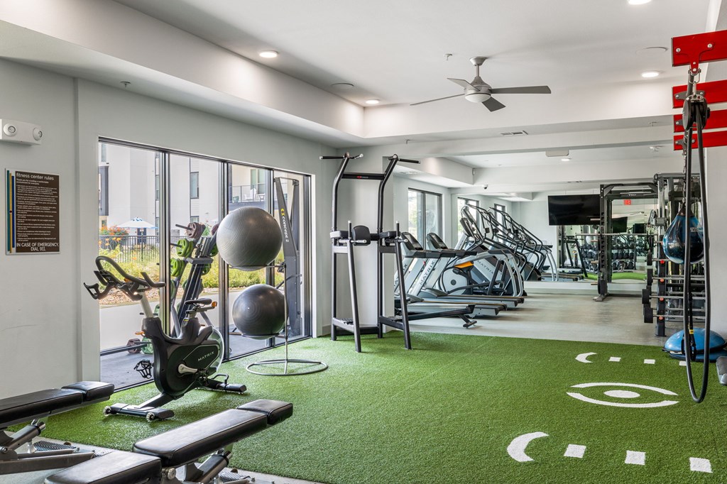 Rhythm State-of-the-art Fitness Center with Free Weights and Cardio Machines