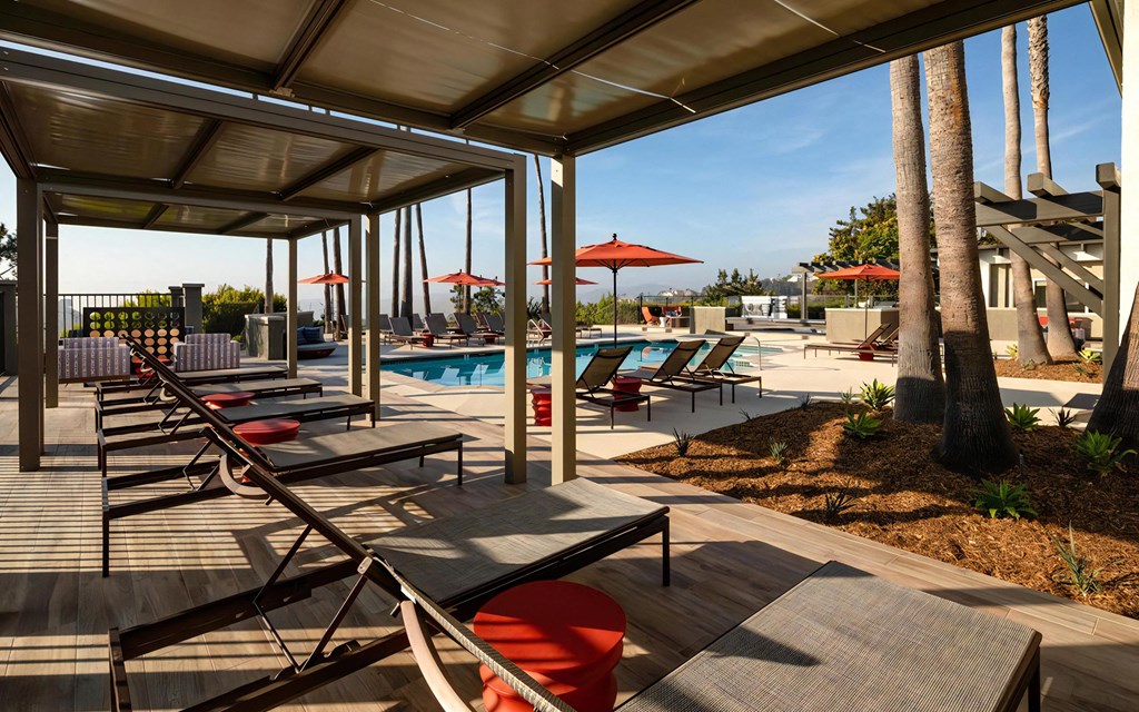 Seacrest Pool with Cabanas