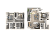 T3.1 Townhome T3.1 Townhome 3 Beds 3 Baths Floor Plan