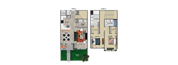 TOWNHOME 1266 sqft at 675 N. Highland, Atlanta, GA, 30306