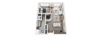 Floorplan B, at The landing at Vinnin Square, Swampscott, MA
