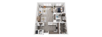 Floorplan F, at The landing at Vinnin Square, MA, 01907