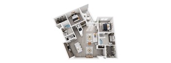 Floorplan J, at The landing at Vinnin Square, Swampscott, MA