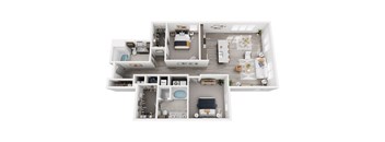 Floorplan M, at The landing at Vinnin Square, Swampscott, Massachusetts