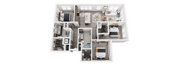 Floorplan N, at The landing at Vinnin Square, MA, 01907