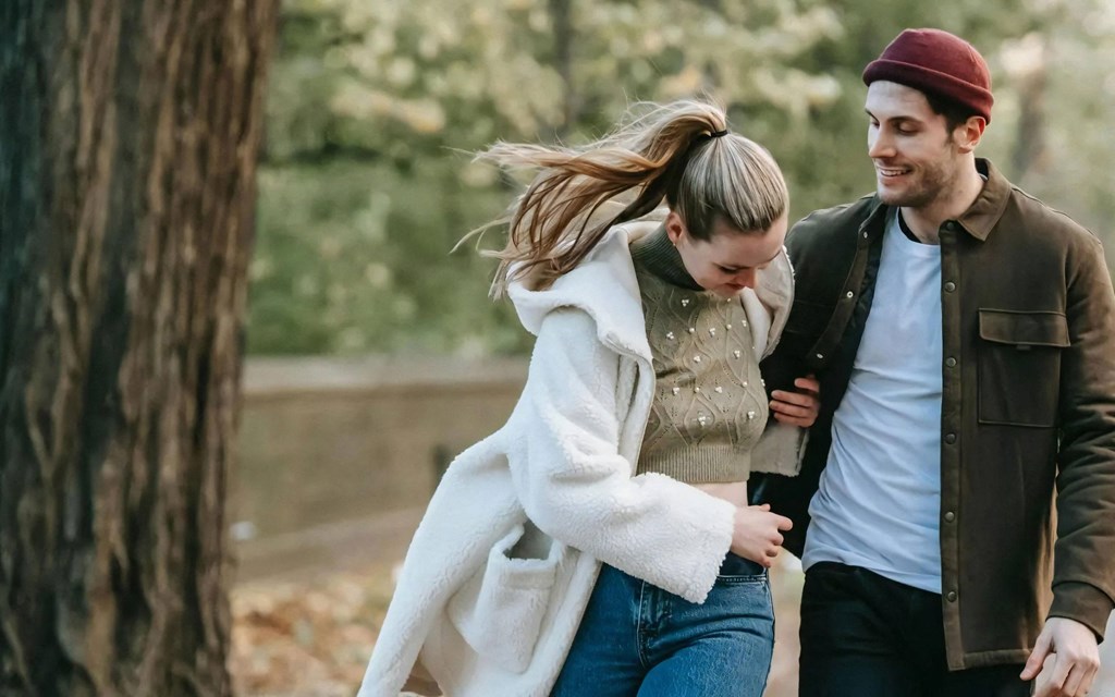 Residents Enjoying an Outdoor Walk