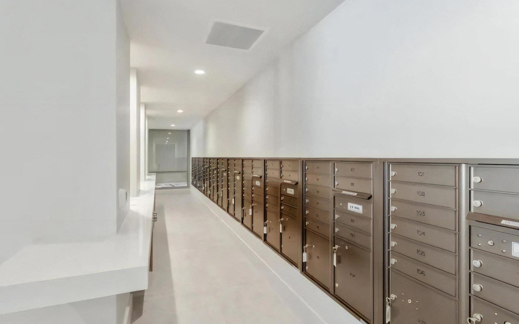 Mail Room Inside Clubhouse