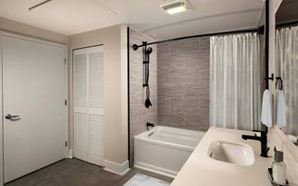 Venice on Rose Apartments Bathroom Luxury Bathrooms with Soaking Tubs Venice on Rose Apartments Bathroom Luxury Bathrooms with Soaking Tubs