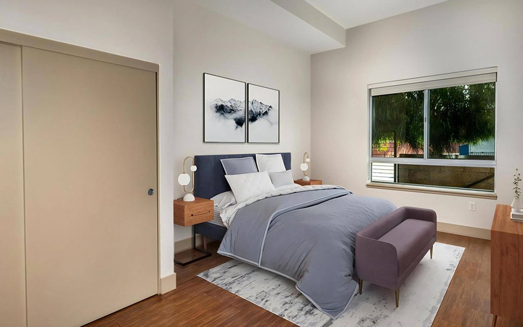 Venice on Rose Apartments Bedrooms Oversized Bedrooms