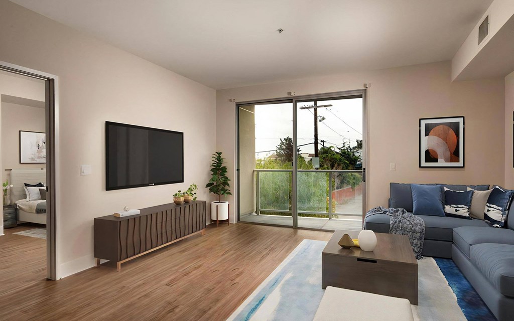 Venice on Rose Apartments Flooring Plank Style Flooring Throughout Unit