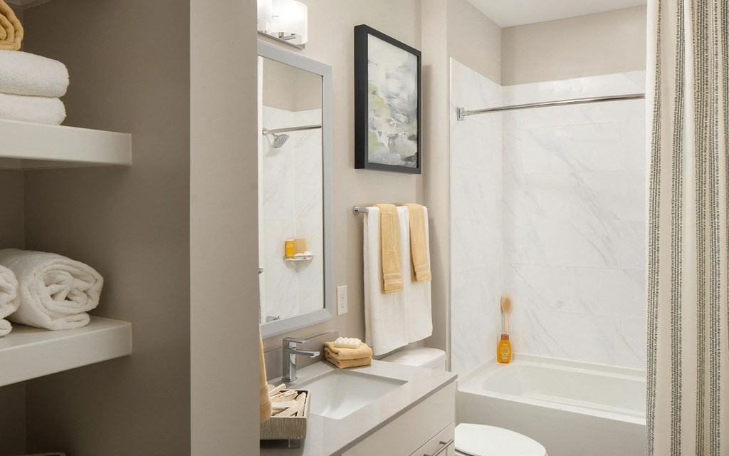 Master Bath with Soaking Tubs