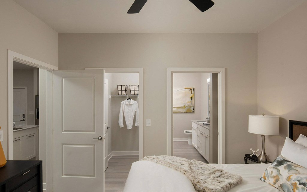 Oversized Bedrooms with Walk In Closet