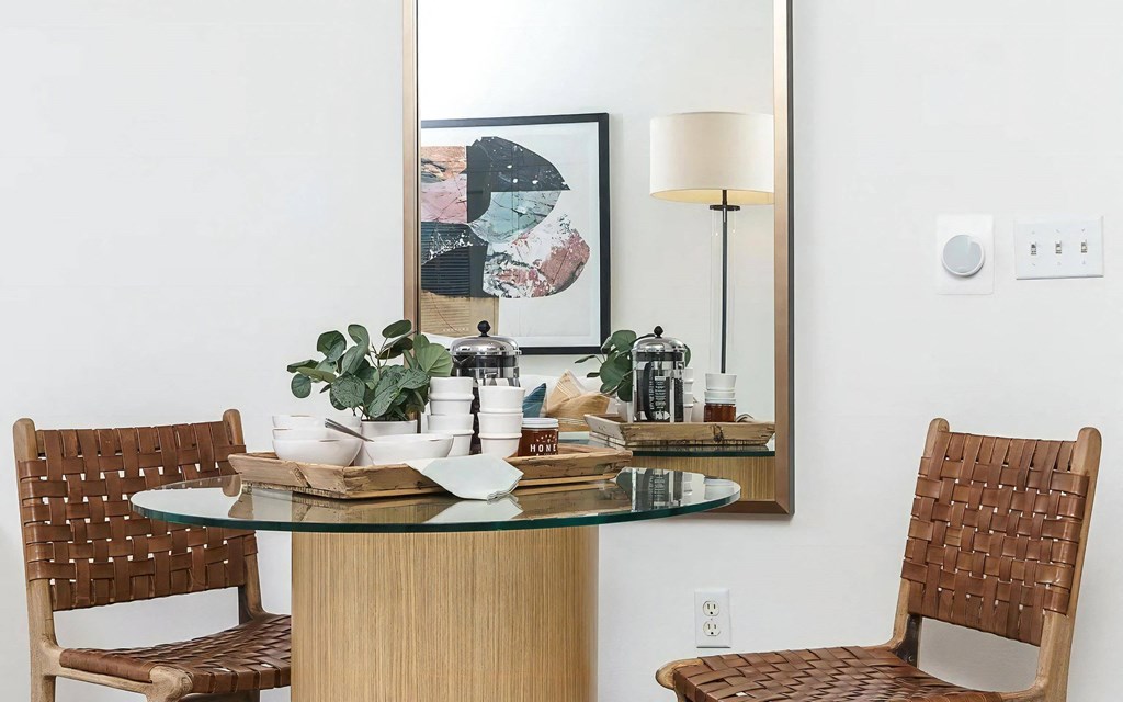 Living Room with Dining Area