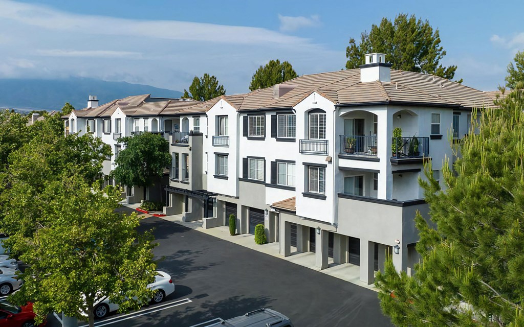 Exterior View of Apartment Building