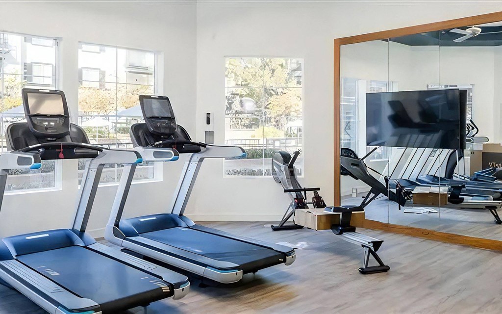 Fitness Center with Cardio Machines