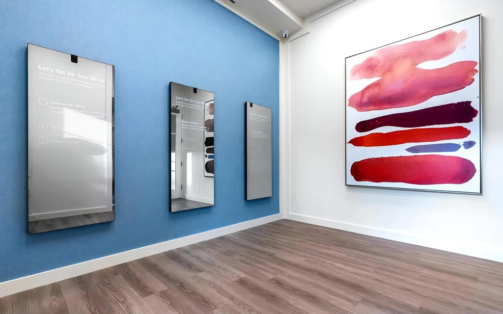 Resident Lounge with Advanced Technology