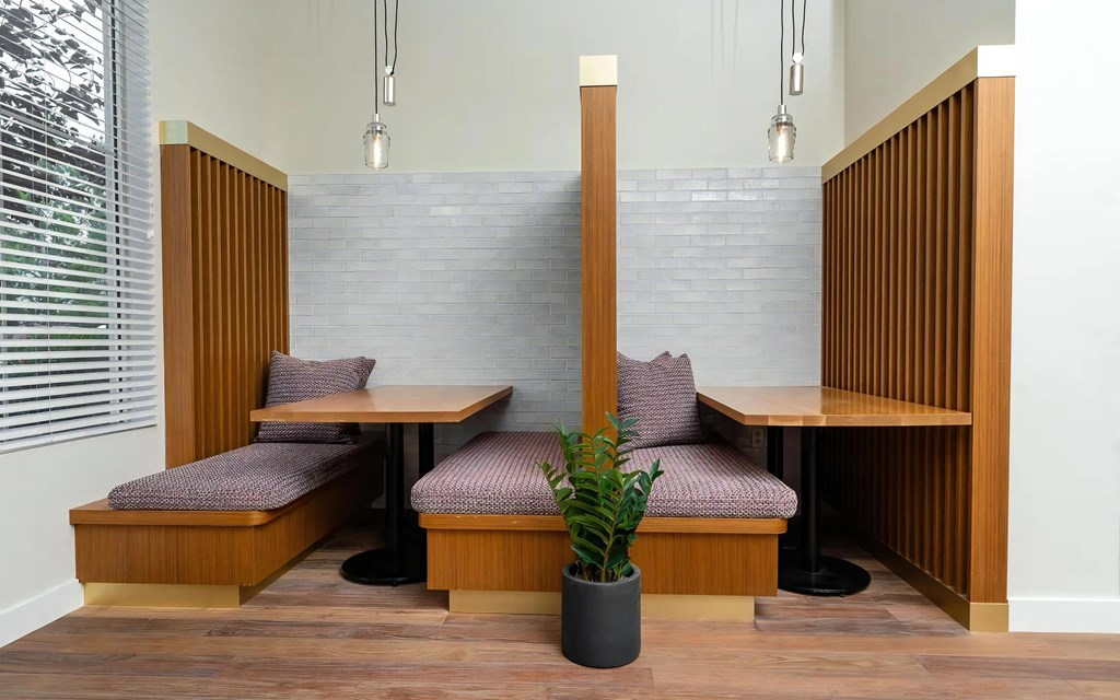 Leasing Office Booth Seating