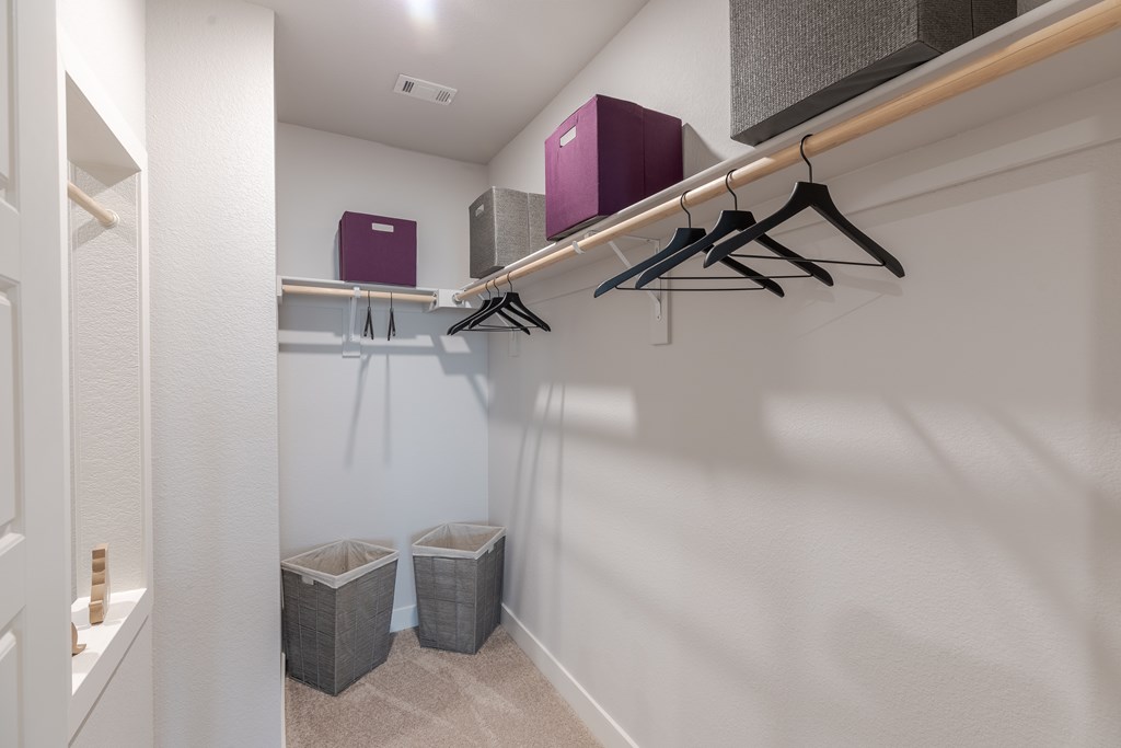 Oversized Closet With Shelf Space