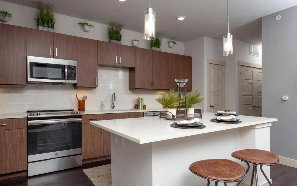 Ample Cabinet Storage Included