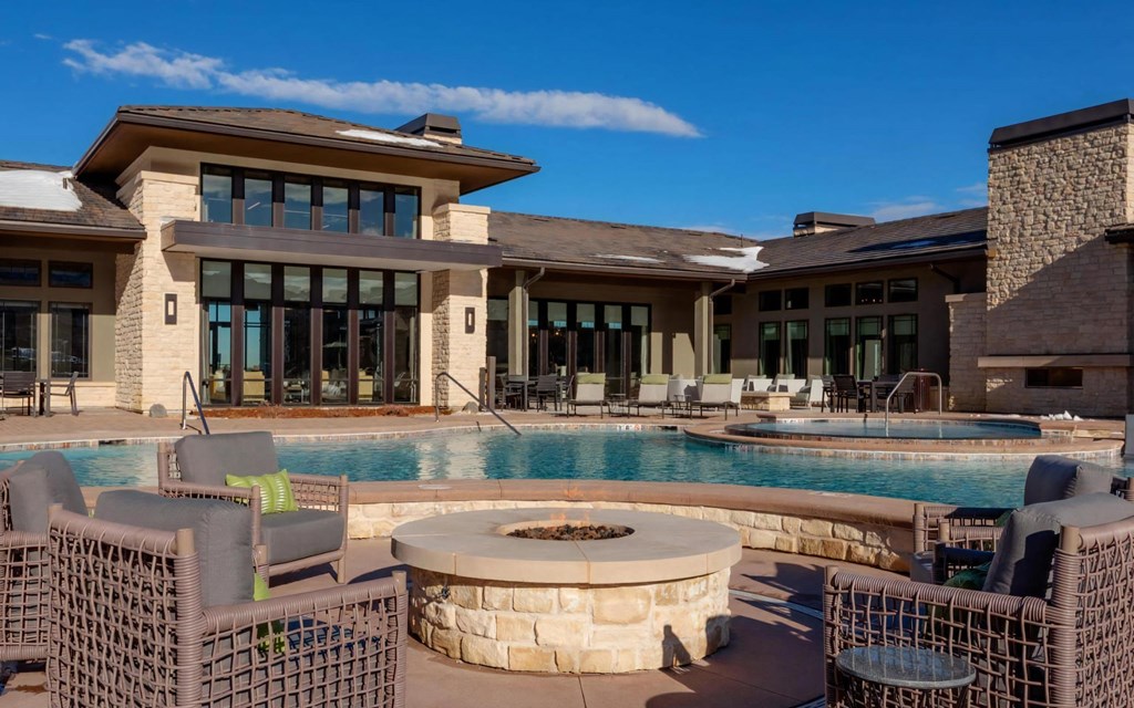 Resort Style Pool with Sun Deck